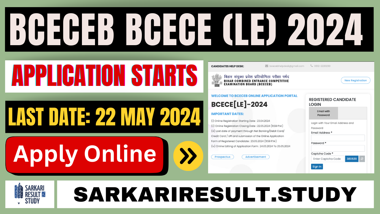 BCECEB BCECE (LE) 2024
