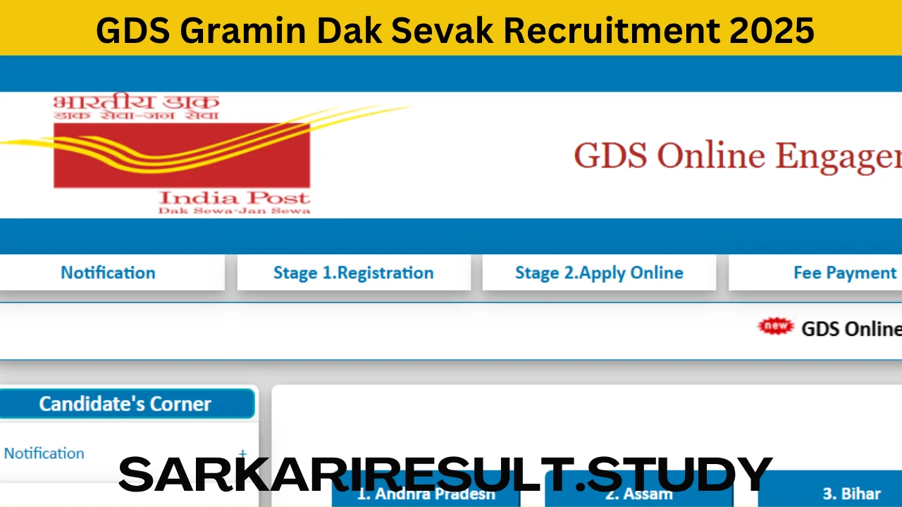 Indian Post GDS 6th Merit List 2025