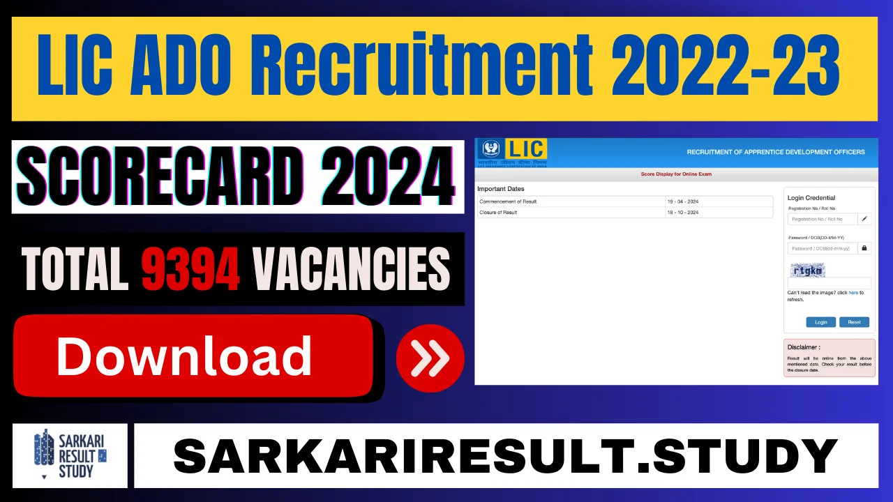 LIC ADO Scorecard 2024