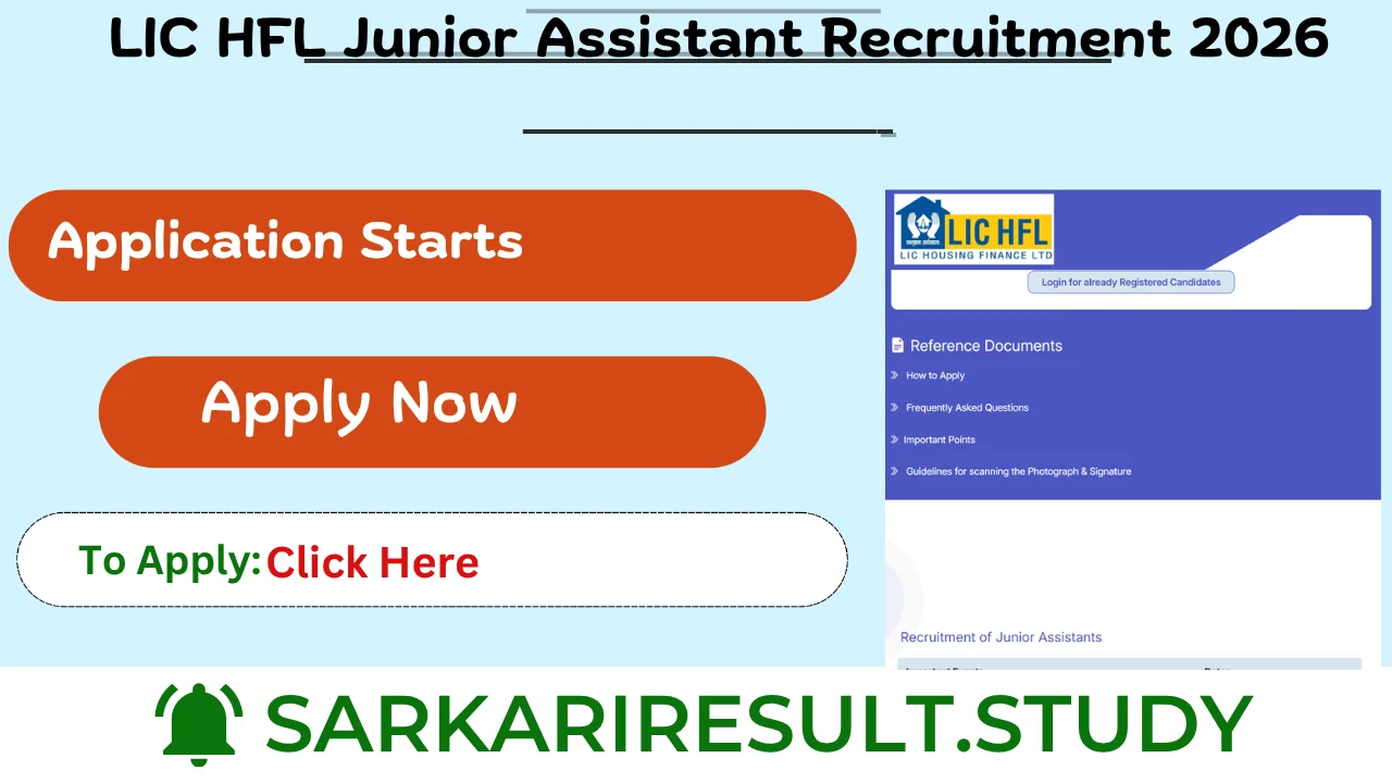 LIC HFL Junior Assistant Recruitment 2026