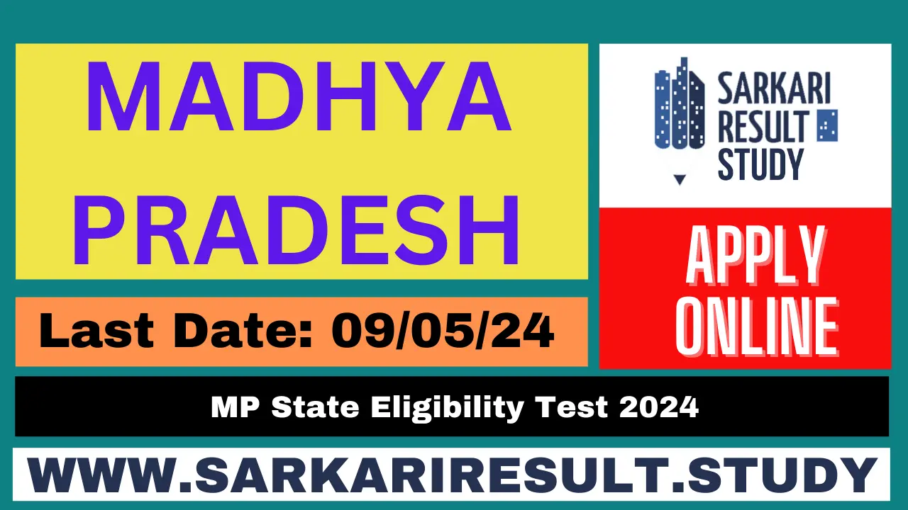 MP State Eligibility Test 2024