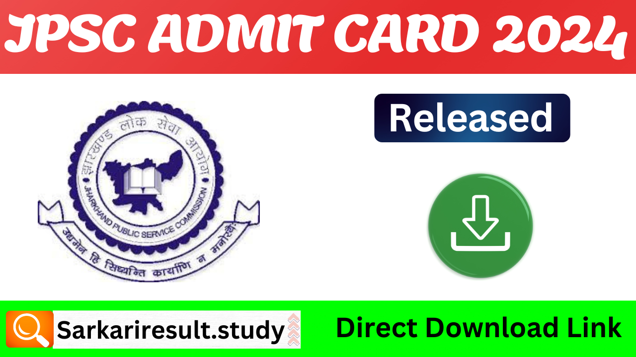 JPSC Food Safety Officer Admit Card 2023