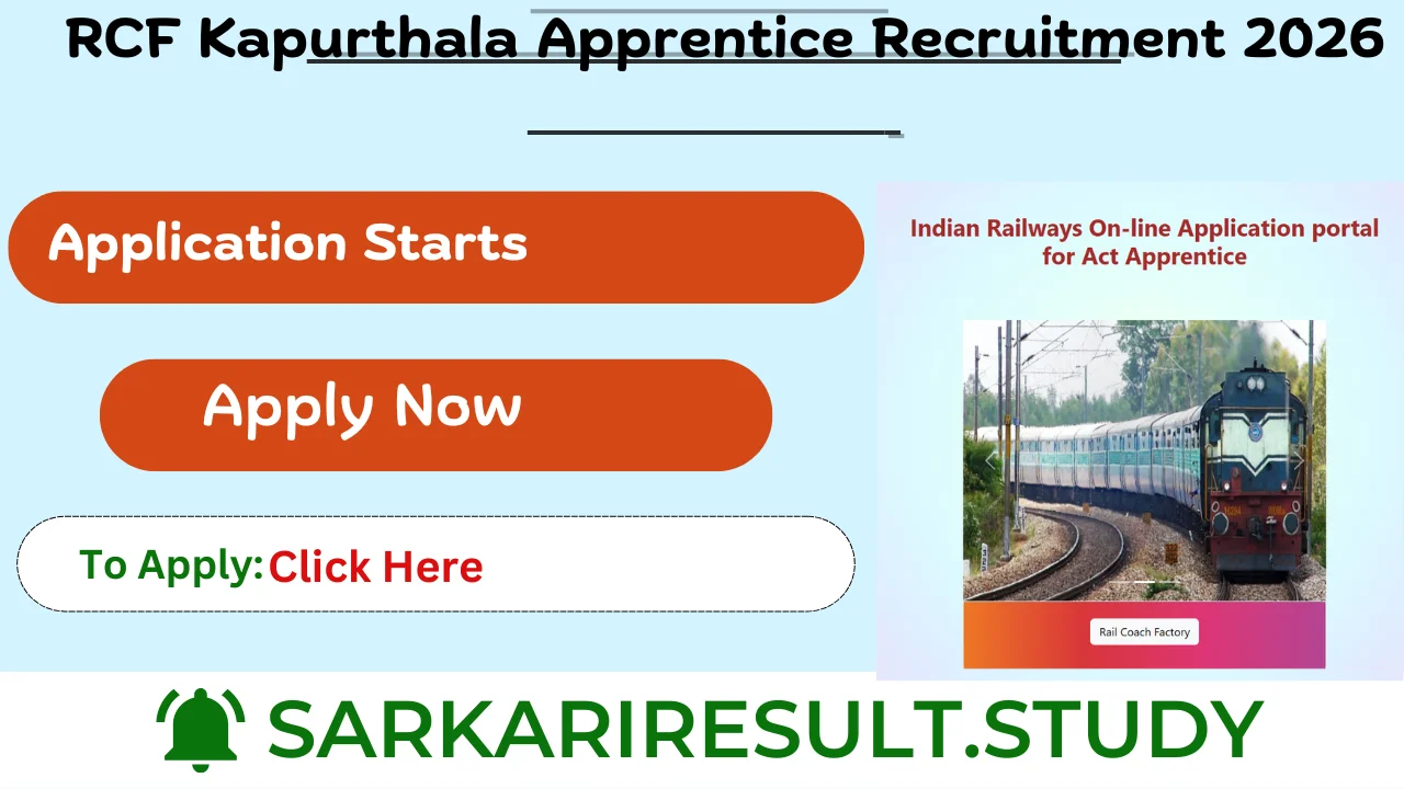 RCF Kapurthala Apprentice Recruitment 2026