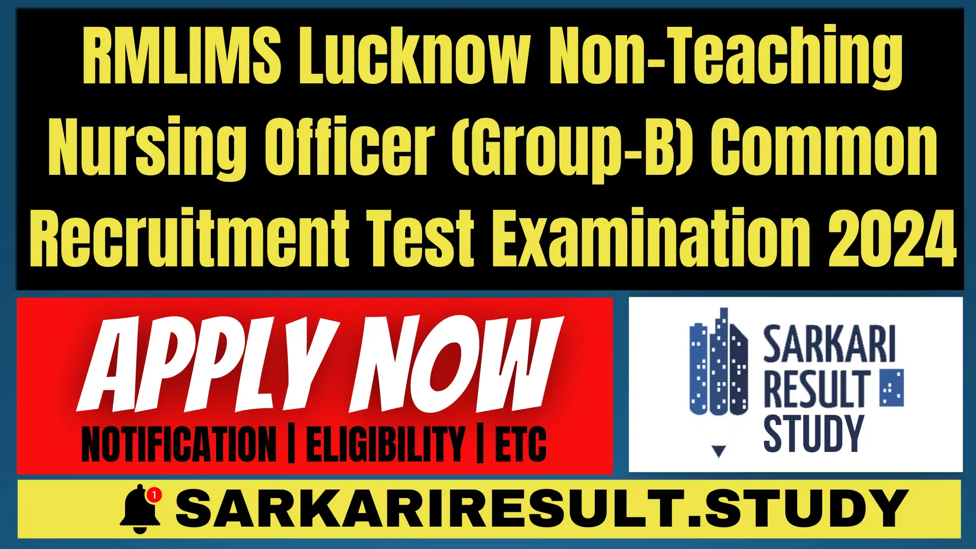 RMLIMS NO Group-B CRTE 2024