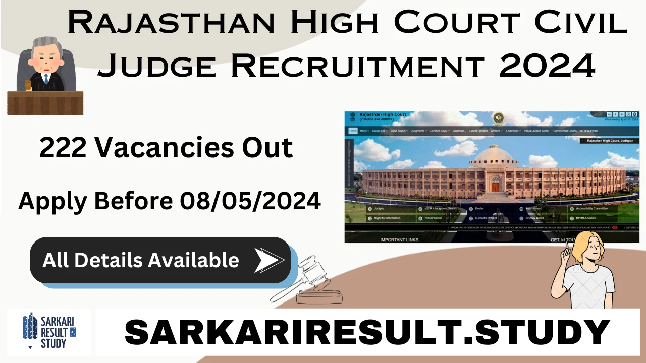RHC Civil Judge Recruitment 2024