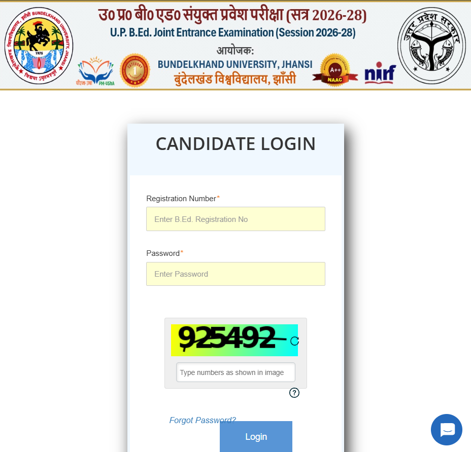 UP B.Ed. Joint Entrance Examination 2026 Result 