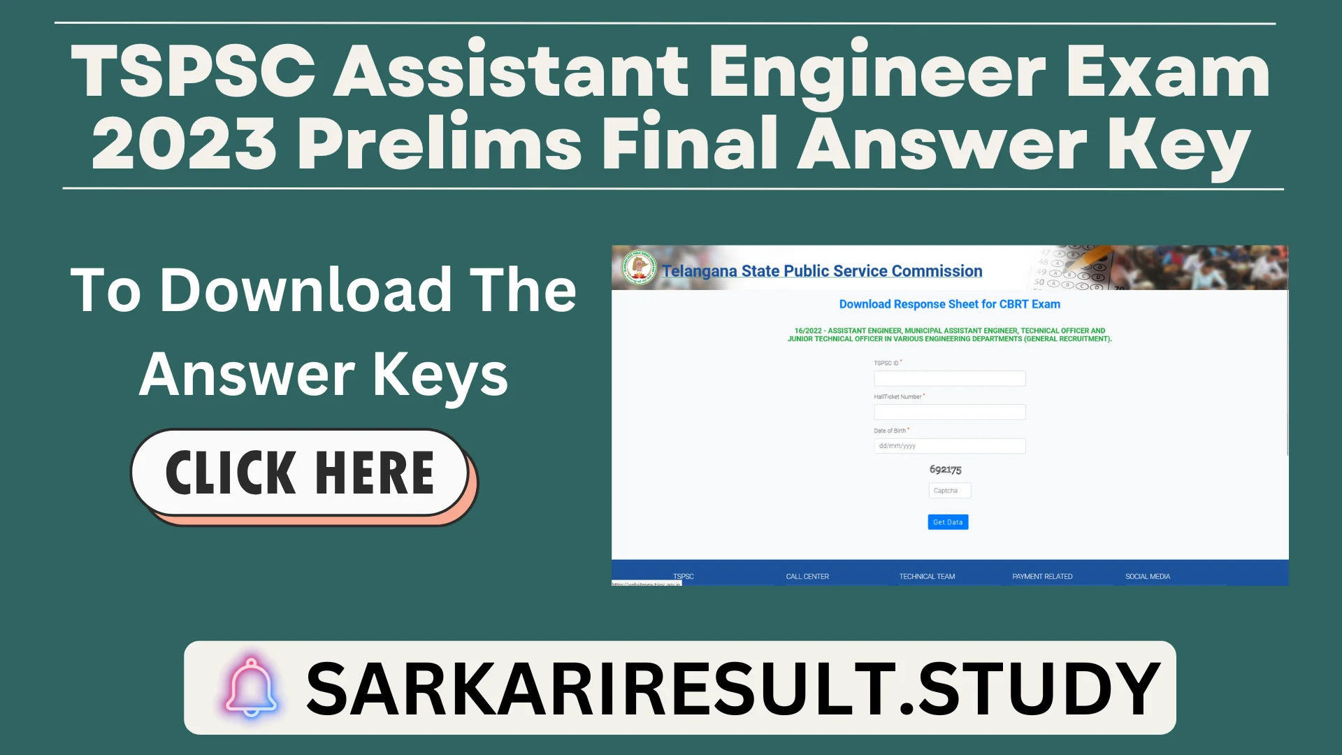 TSPSC AE Exam 2023 Prelims Final Answer Key