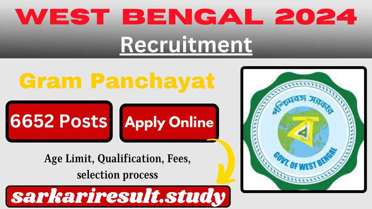 WB Gram Panchayat Recruitment 2024