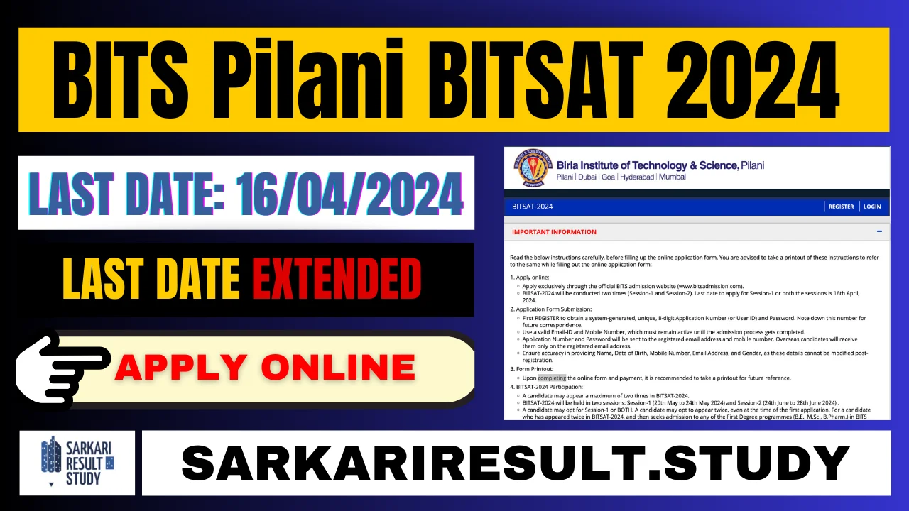 BITSAT 2024